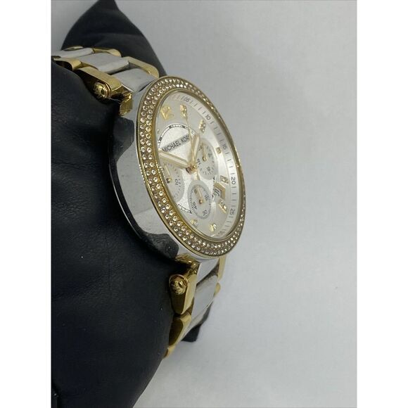 Michael Kors Parker MK5687 Womens Stainless Steel Analog Dial Quartz Watch MP858 - Picture 5 of 12